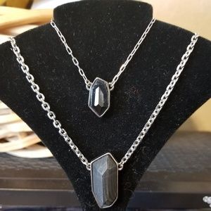 NWOT Silver multi-strand necklace